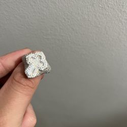 Cross Diamond Ring 