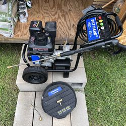 BILT HARD Gas Pressure Washer, 2.5 GPM 3500 PSI Axial Pump Gas Power Washer Heavy Duty, 4-Cycle 224cc Engine, Include Spray Gun and Wand, 5 QC Nozzle 