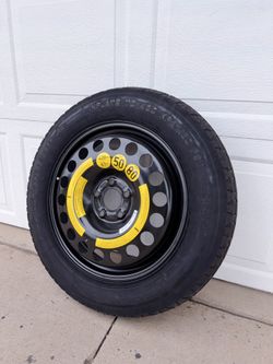 NEW 2014 Mercedes ML GL GLE-CLASS DOT DONUT SPATE TIRE T155/90D18