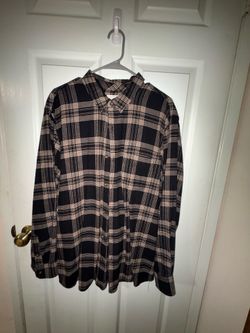 Large Brown Flannel