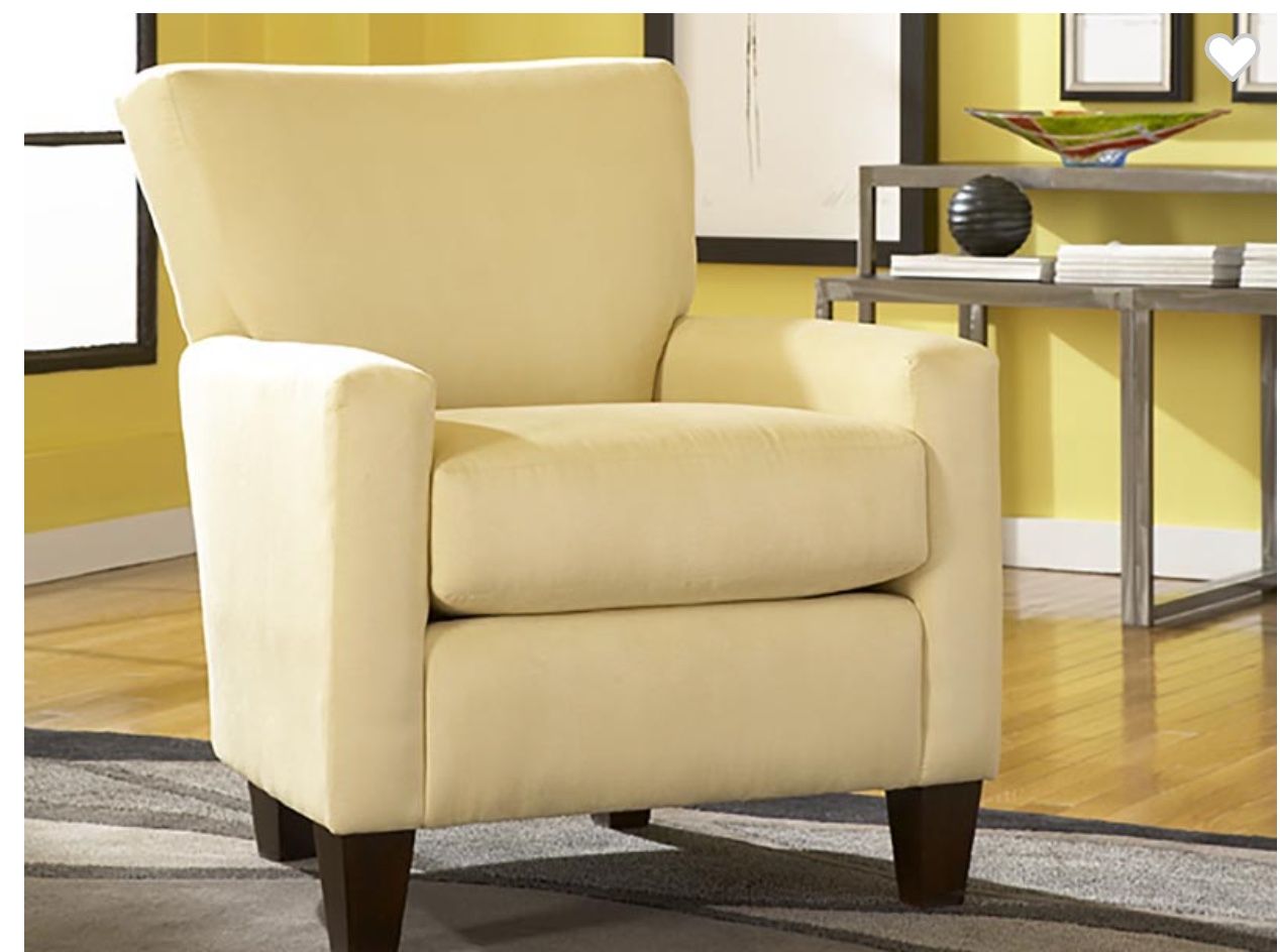2 Yellow Armchairs