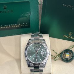 Rolex Datejust 41mm 126334 Green
