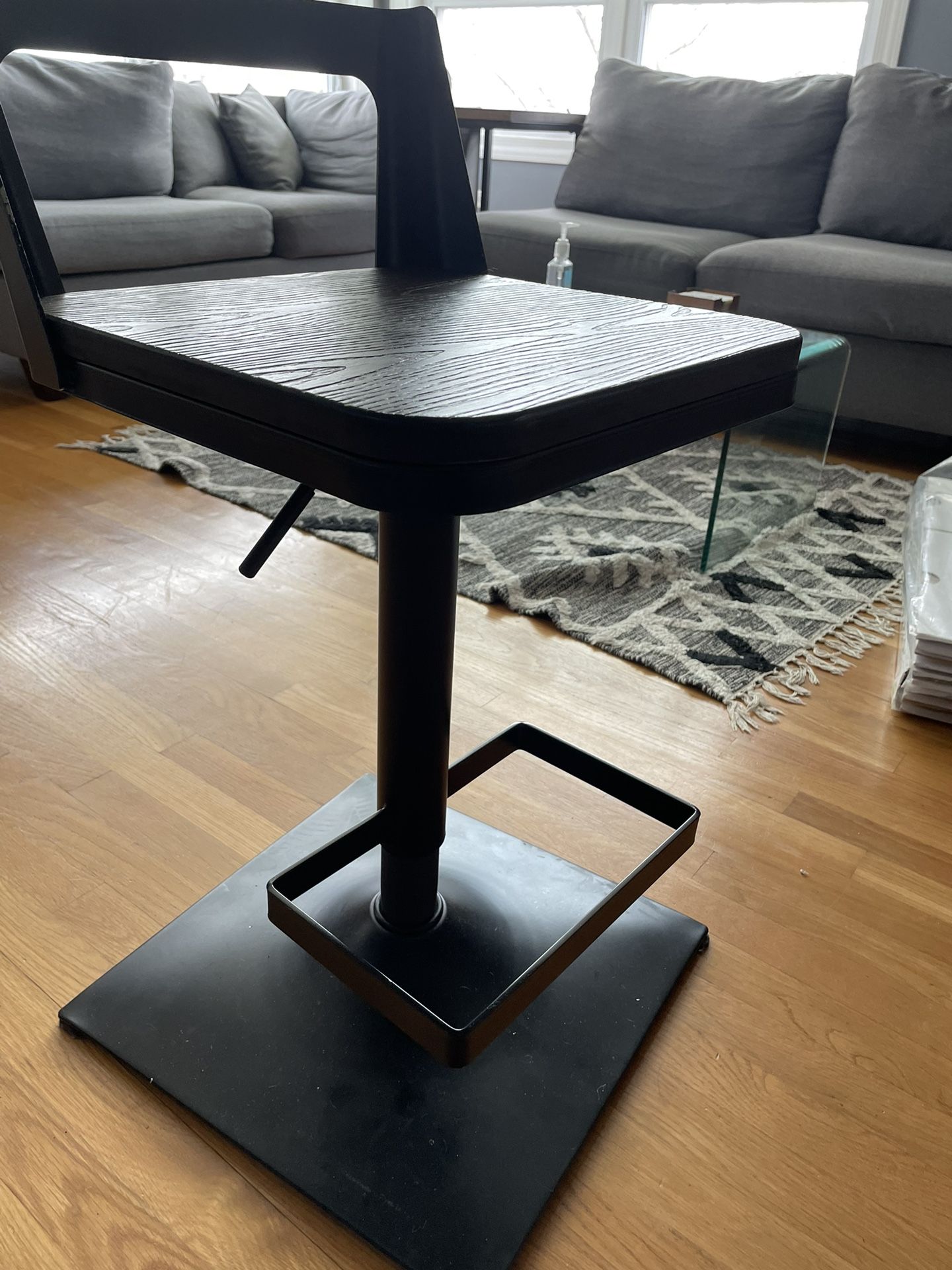 Black Adjustable Bar Stool 4 Stools for Sale in Chicago, IL OfferUp