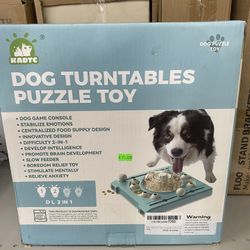 KADTC Dog Turntables Puzzle Toy