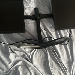 Black 2 Dell Monitors They Both Work And I Have The Cords 
