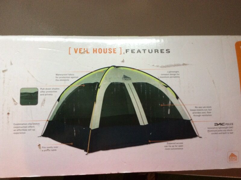 Kelty veil house Floorless screen shelter new in box