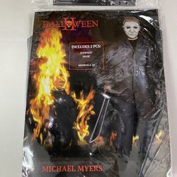 Halloween II Boys Costume Sz Medium (8-10)