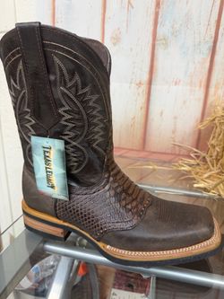 NEW SQUARE TOE COWBOY BOOTS