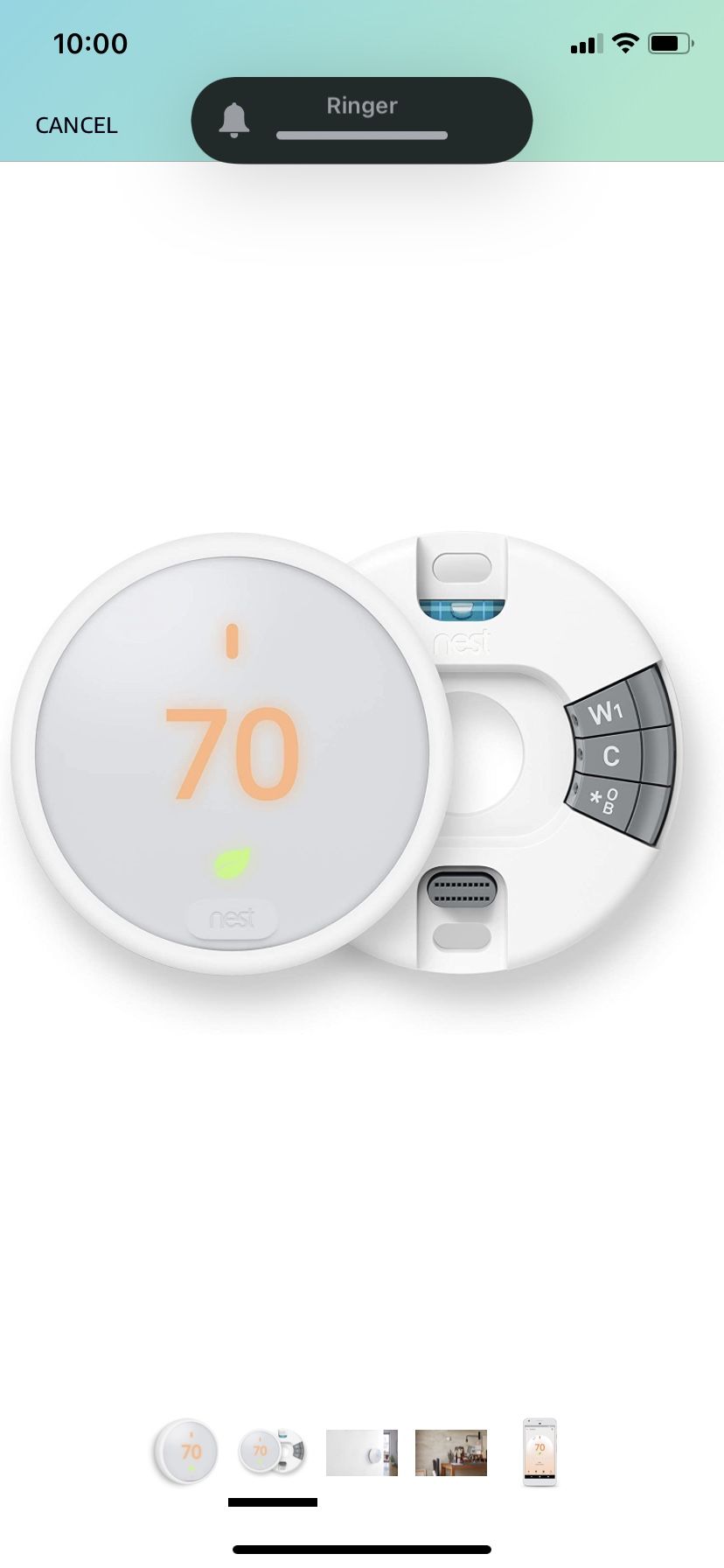 nest thermostat E