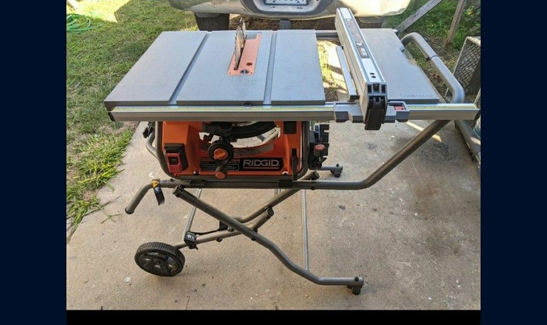 Table Saw Ridgid 