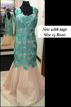 New With Tags Size 14 Formal Gown $100