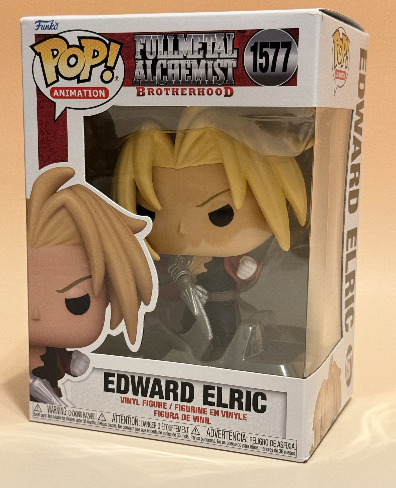 NEW. Funko Pop! : Fullmetal Alchemist - Edward Elric #1577