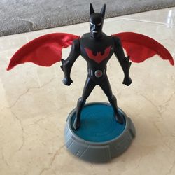 BATMAN BEYOND BURGER KING TOY, WINGS FOLD, BASE SPINS 2020 