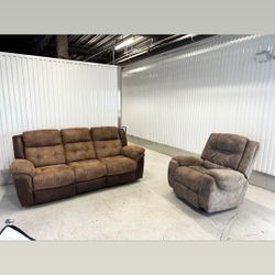 Comfy Recliner Sofa Set