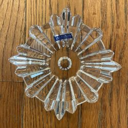 Marquis Waterford Crystal Dish Bowl Mohegan Sun Nut Candy 107489 Vintage Box