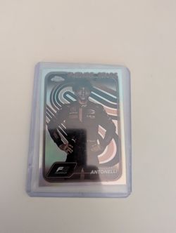 2024 Topps chrome Formula 1 F1 Kimi Antonelli Sepia Refractor