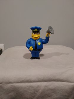 Chief Wiggum Burger King Toy