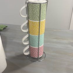 Set Of 4 Mugs With Stand . 