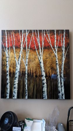 40x40 painted artwork