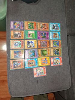 Yu-Gi-Oh Trading Card Lot (21 fake Cards) nostalgia for learning purposes only