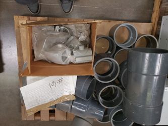 Lot 61 PVC Couplimgs And More