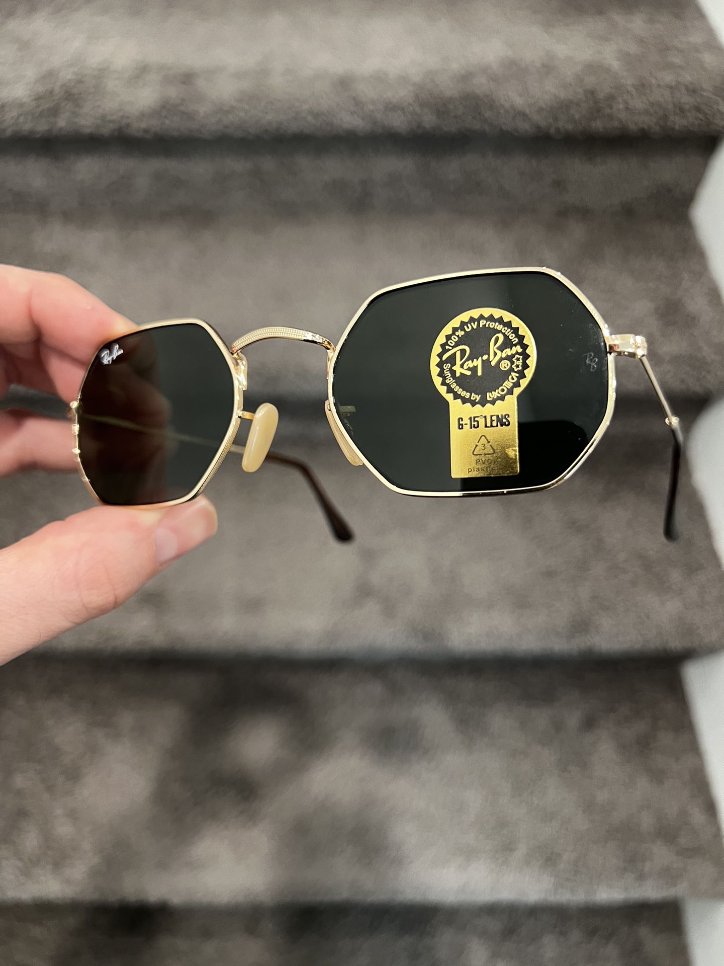 Octagonal NEW Sunglasses original Ray Ban
