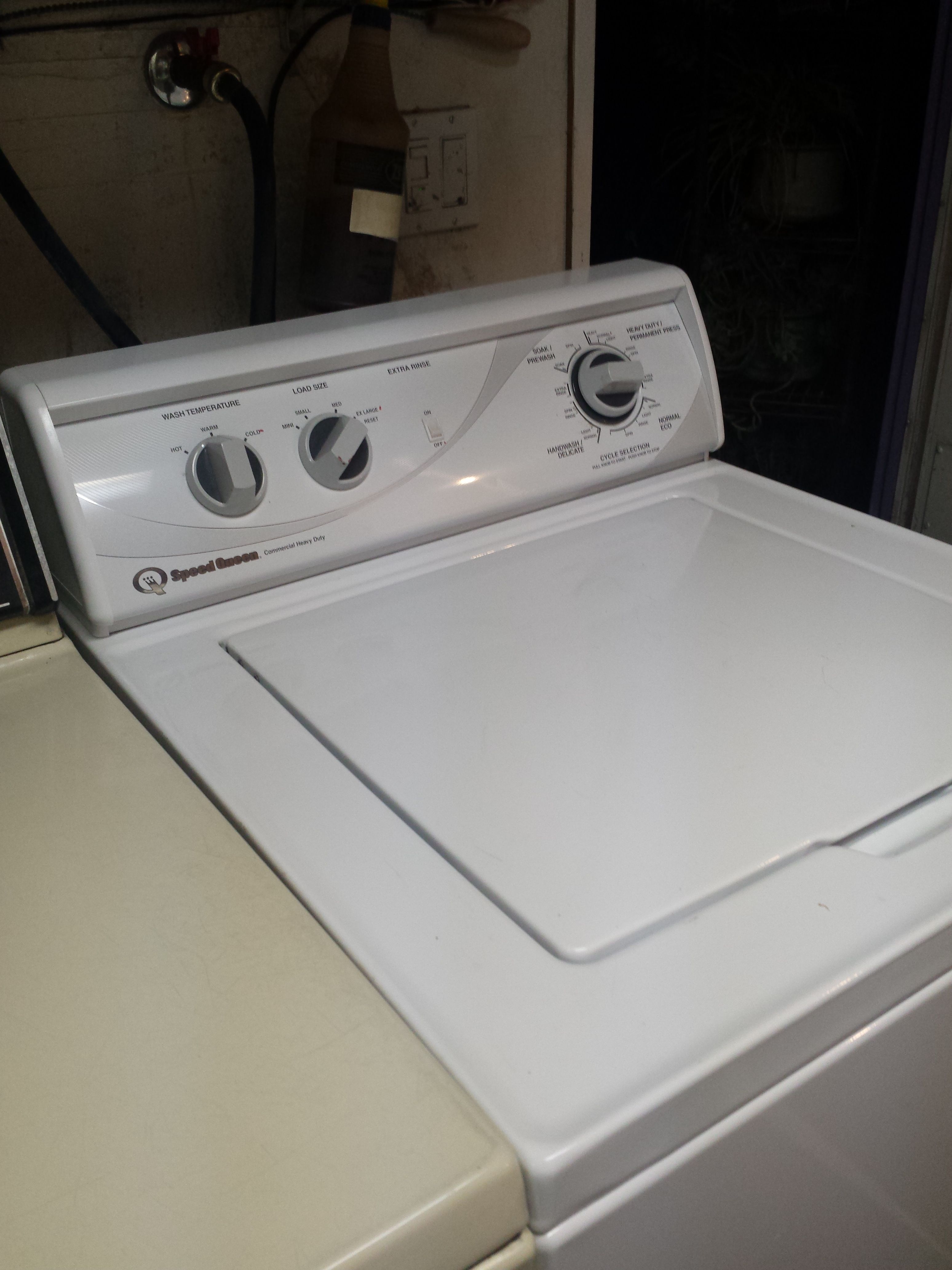 Speed Queen washer model awn432. New in January of 2017. Original cost $900