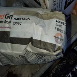 Grout Sanded Haystack #380 By Poly Blend $15/bag