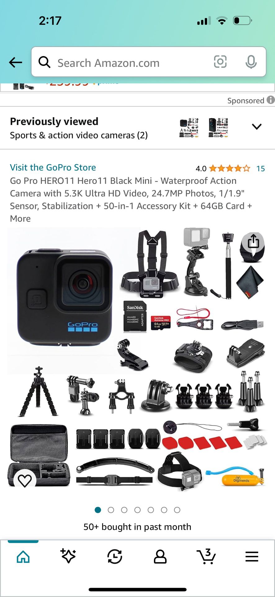 GoPro 11 Mini W/kit