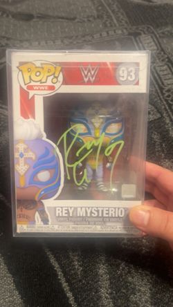 Rey Mysterio Signed Funko Pop