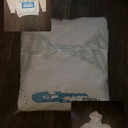 sp5der egg shell hoodie