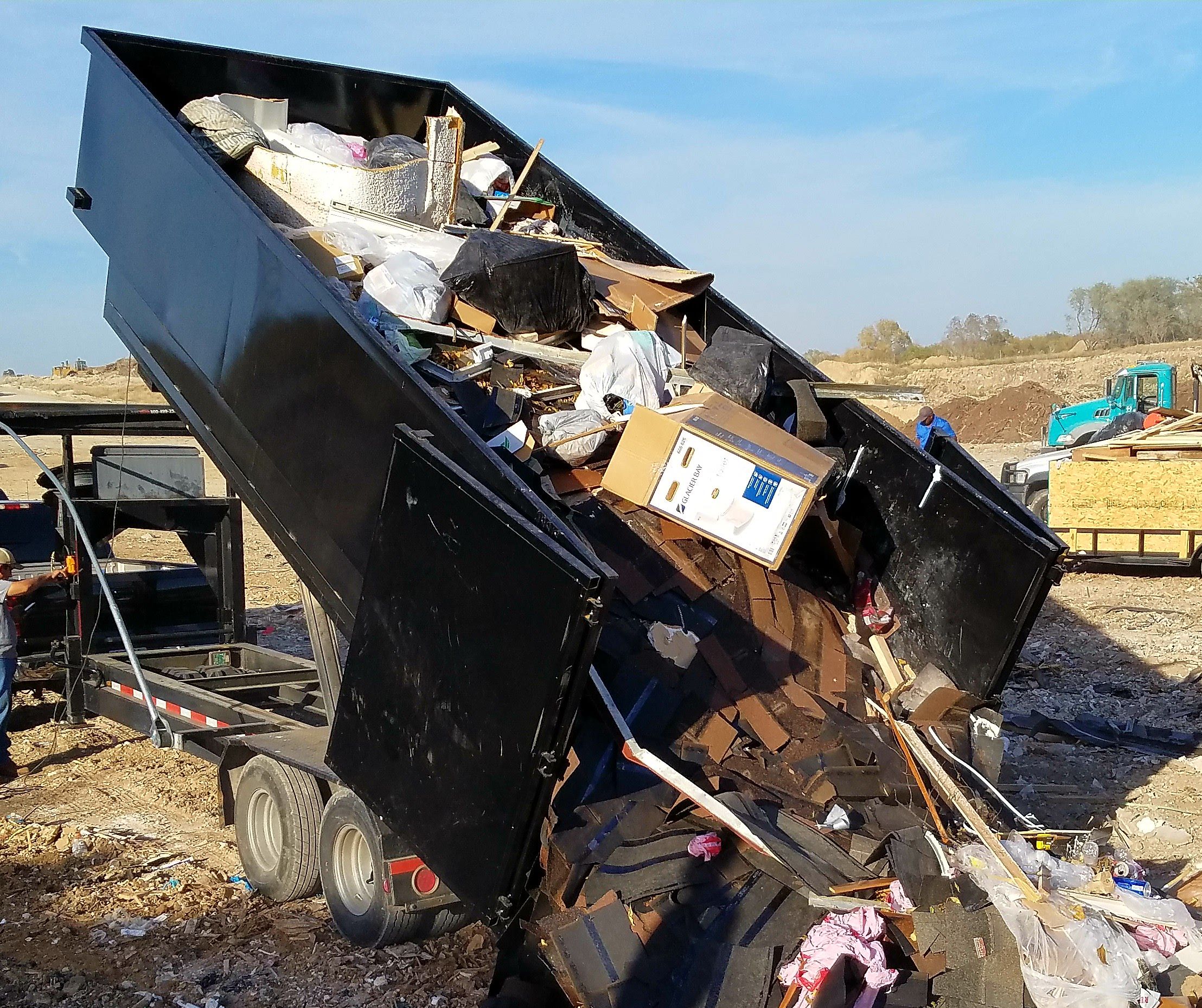 Trailer and 2 30 yard roll off dumpsters for Sale in Helotes, TX OfferUp