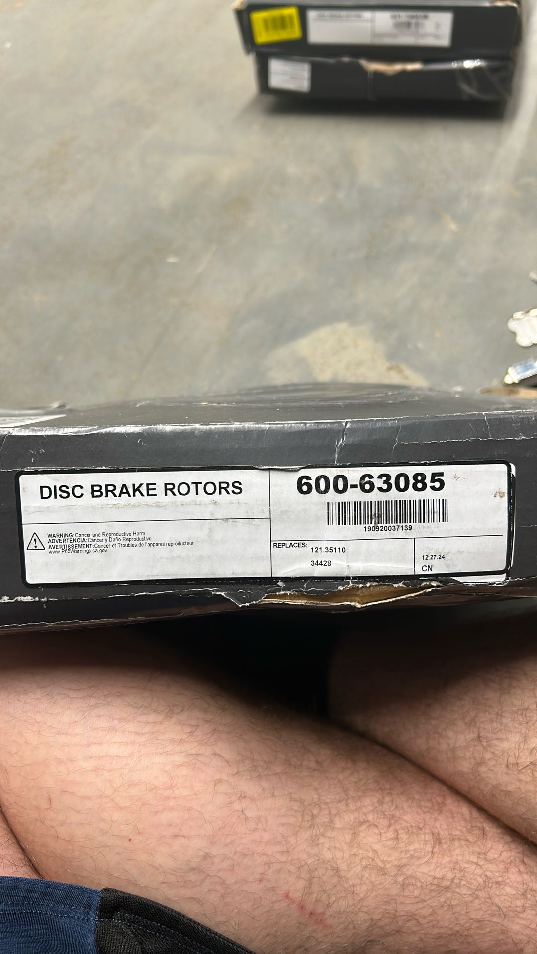 Dynamic friction Disc Brake Rotors 600_63085