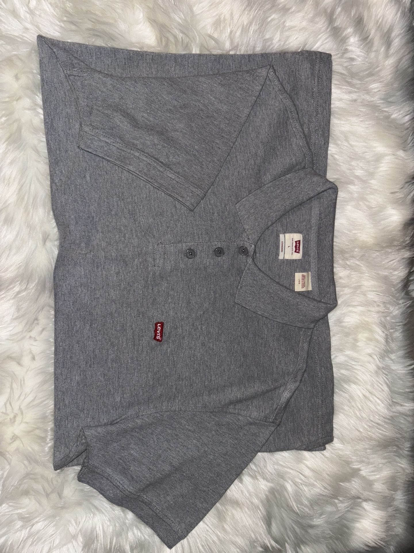 Grey Levi’s Polo Shirt (Large)
