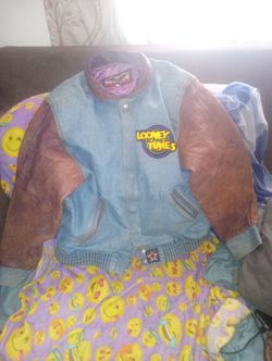 Looney Tunes X Jeff Hamilton Vintage Jean Jacket