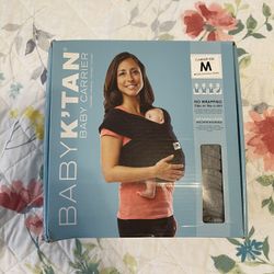 Baby K’tan Baby Carrier (Medium/Gray)