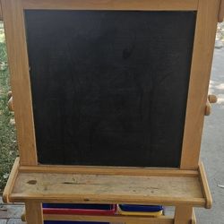 Easel (Marker Board / Chalk Board)