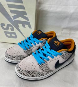 Nike SB Dunk Low Pro Safari Phantom Black Monarch FZ1233-002 Size 9 w/ Box