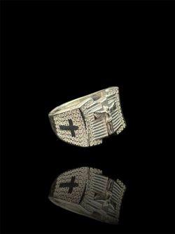 ANILLO CRISTO PLATA 9.25