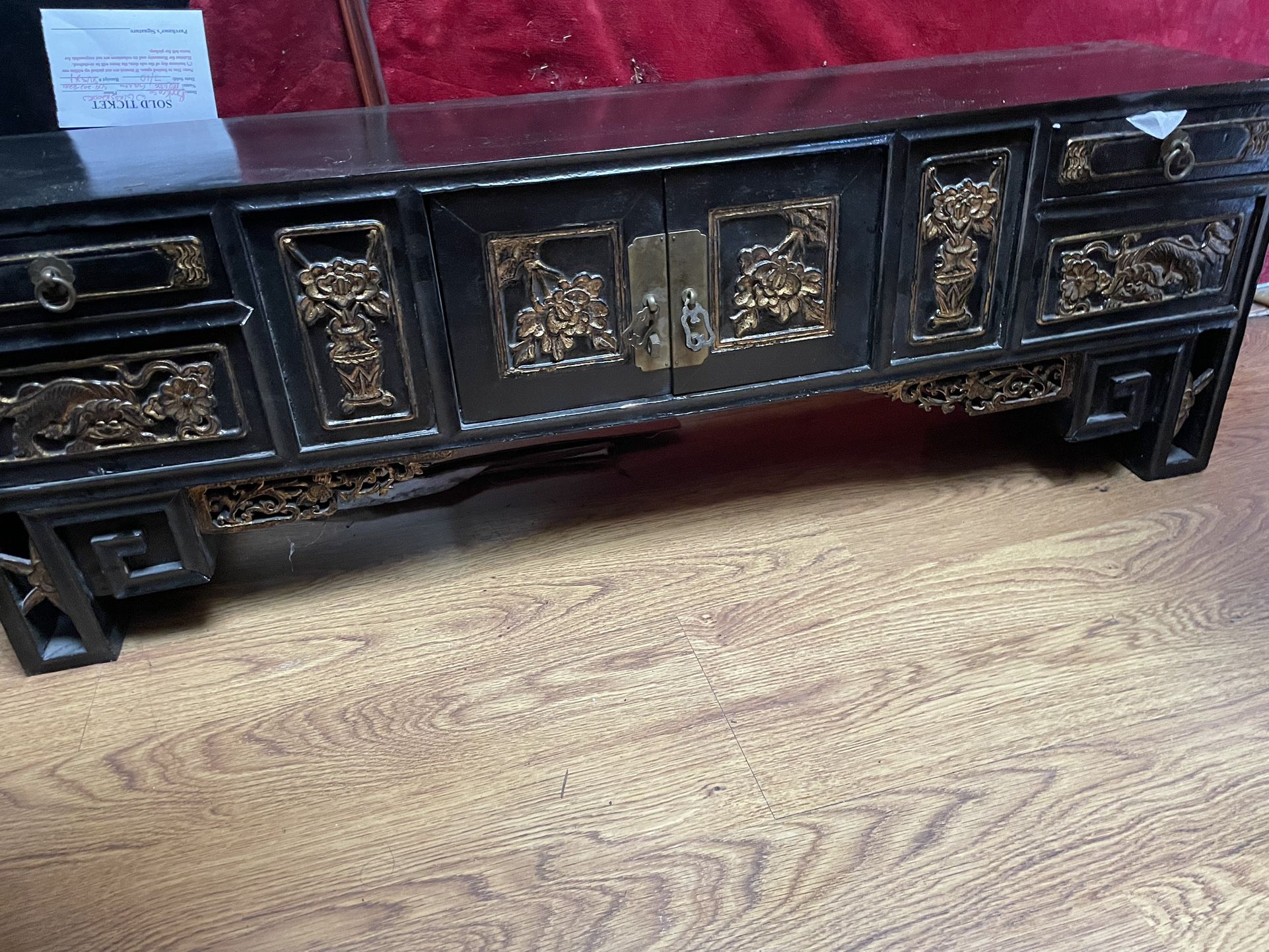 Chinese Media Cabinet/Low Sideboard  Cabinet 