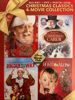 Christmas Classics 4-Movie Collection (Blu-Ray + DVD + Digital-2024) NEW!