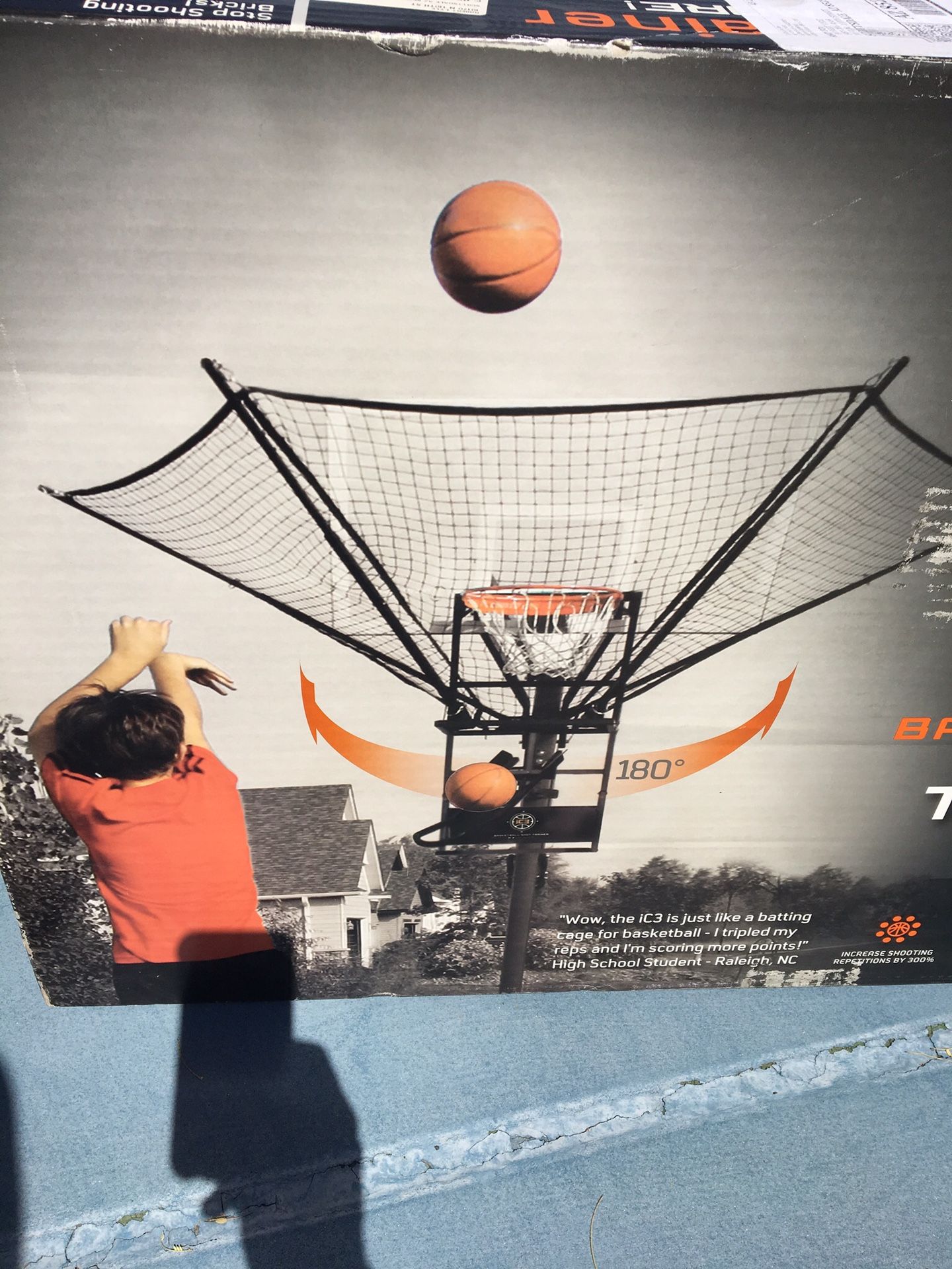 IC3 Basketball Shot Trainer & Rebound and feeder