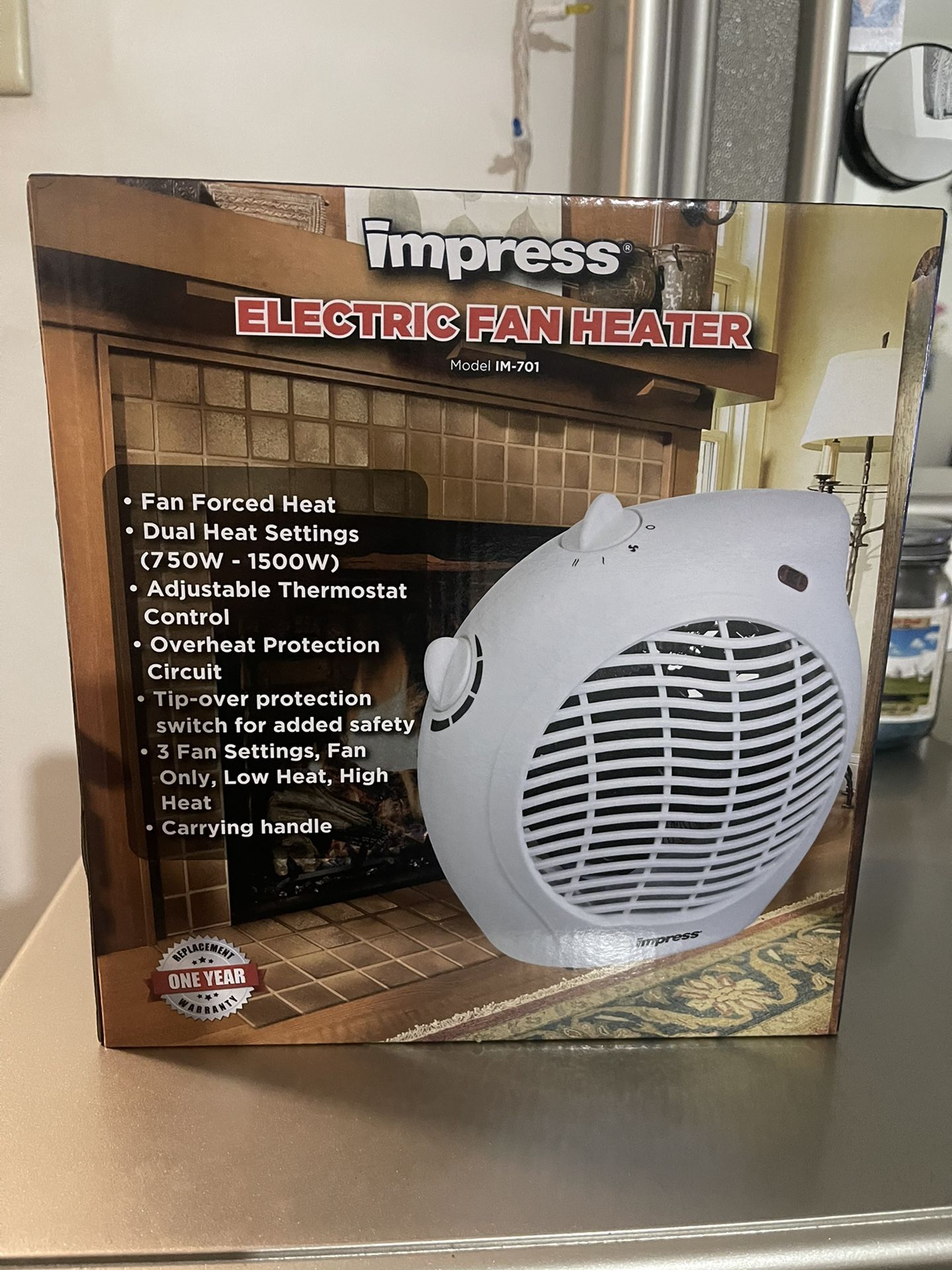 Impress Electric Fan Heater