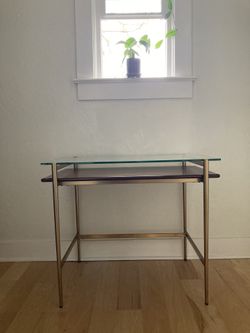 Studio Glass Work Table - Mid-Century style