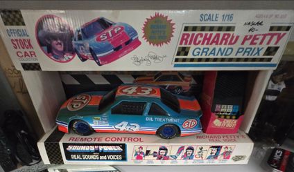 New, Nascar, Richard Petty's Voice, Remote Control 1/16 Scale Car. PLEASE READ DESCRIPTION