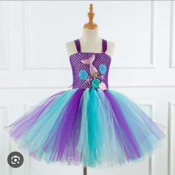 Mermaid Dress 4t 