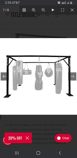 Gone. Donated. Boxing Gym Mma Heavy Bag System Bag Rack