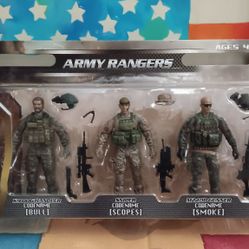 Elite Force Army Rangers & K9 **VINTAGE**