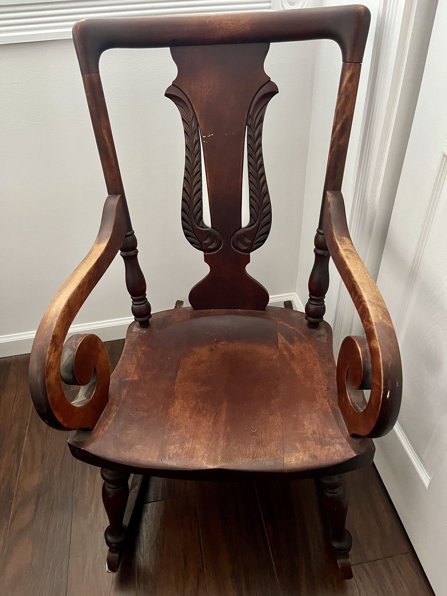 Antique Wooden Rocking Chair