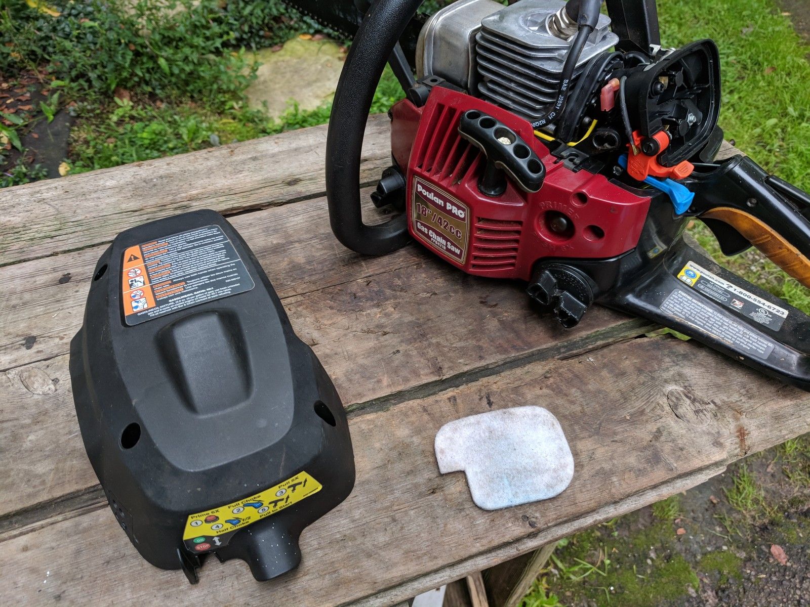 Poulan Pro gas chainsaw PPB4218 42cc 18